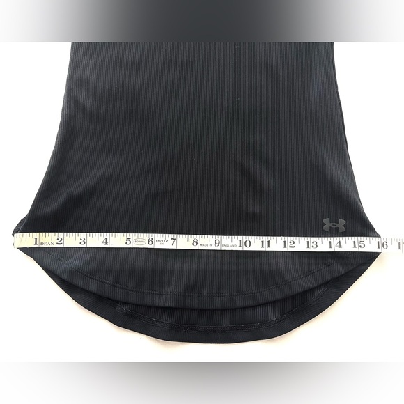 Under Armour Heat Gear Midnight Black Athletic Tank - Picture 9 of 10